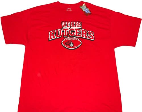 We Are Rutgers University Scarlet Knights Football Team T-Shirt New! NWT XL — rutgers fan gear