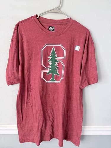 4th And 1 Stanford University Adult T-Shirt , Cardinal XL NWOT — stanford fan gear