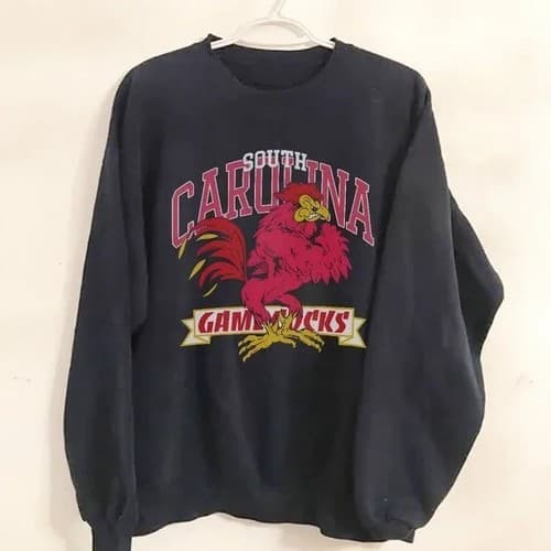 Vintage South Carolina Gamecocks University Crewneck Sweatshirt S-5XL — south-carolina fan gear