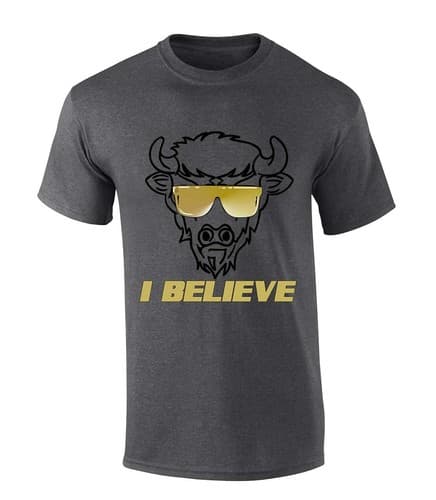 Mens Colorado Sunglasses Buffalo I Believe Team Color Buffaloes Football Short — colorado fan gear