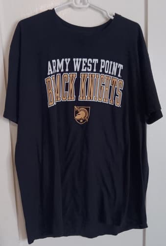 Army West Point BLACK KNIGHTS T Shirt XL — army fan gear