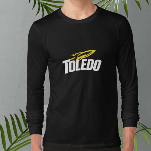 Toledo ROCKETS TOLEDO OH Long Sleeve T-Shirt Funny  Size S to 5XL — toledo fan gear
