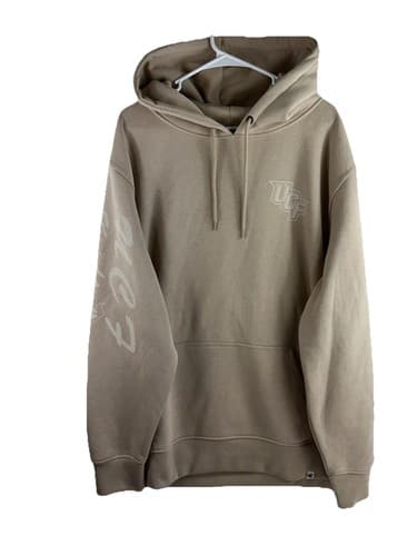 NWT Colosseum Men’s 2XL UCF Knights Tan Gray Outdoors Hoodie Sweatshirt $60 — ucf fan gear