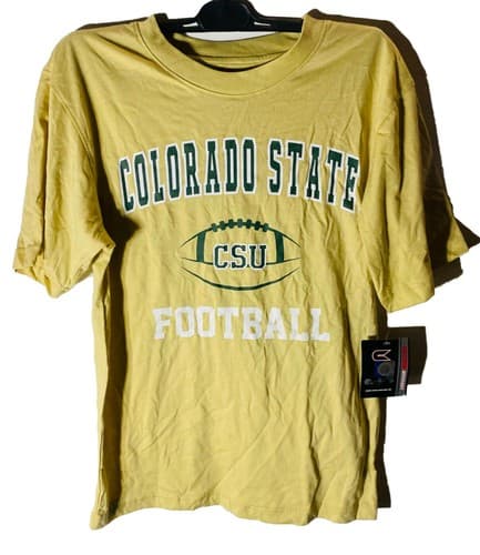 Colosseum Men's Colorado State Rams Core Short-Sleeve T-shirt SMALL — colorado-state fan gear
