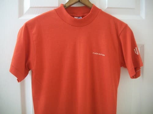 Vintage 80s Indiana University T Shirt XS Hoosiers Basketball Football NWT New  — indiana fan gear