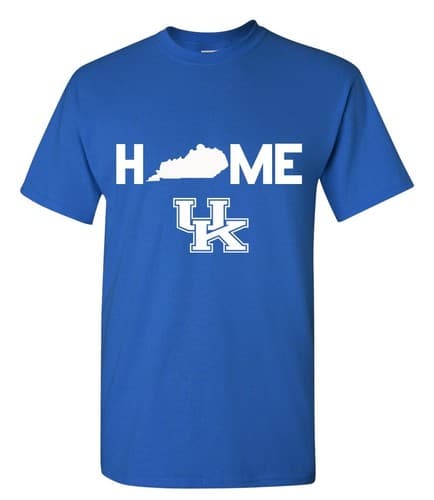 University of Kentucky Wildcats Home T-Shirt New basketball football  — kentucky fan gear