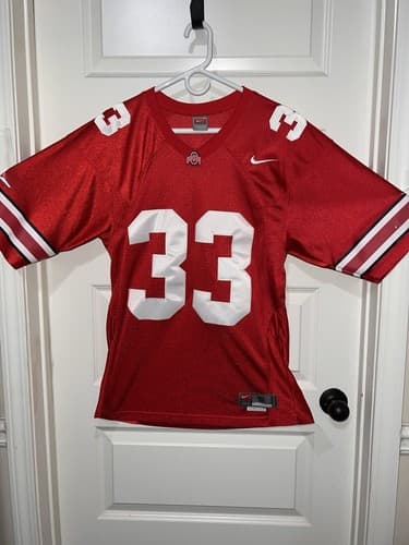 Ohio State Buckeyes James Laurinaitis #33 Nike Mens XL Football Jersey Vintage — ohio-state fan gear