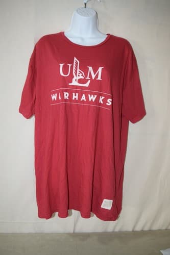 Retrobrand ULM Warhawks University Louisiana Monroe T-Shirt Licensed L — louisiana-monroe fan gear