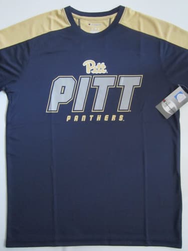 NCAA University of Pittsburgh Pitt Panthers Champion Impact T Shirt Medium New — pittsburgh fan gear