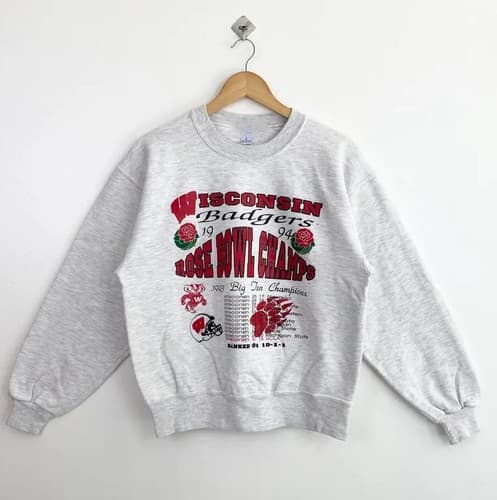 90s NCAA University of Wisconsin ‘Badgers’  T-shirt — wisconsin fan gear