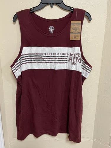 Rivalry Threads 91 Men's Texas A&M Aggies Tank Top Medium — texas-am fan gear