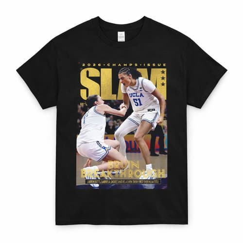 UCLA Bruins SLAM 261 Cover 2026 Women’s Basketball National Champions Lauren — ucla fan gear
