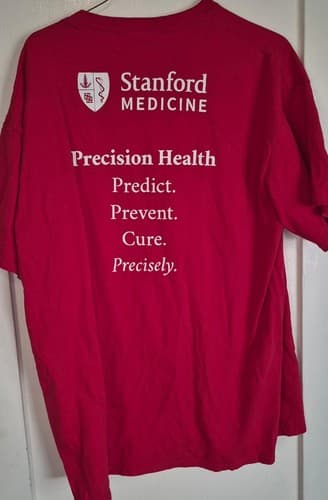 Stanford Medicine University Cardinal T Shirt Champions T Shirt XL Extra Large — stanford fan gear