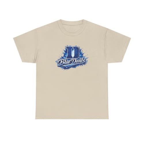 Duke Blue Devils Tee Unisex March Madness College Fan Basketball — duke fan gear