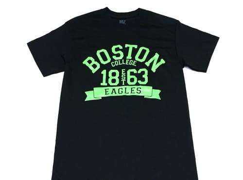 Boston College Eagles Established 1863 T-Shirt New! SMALL — boston-college fan gear