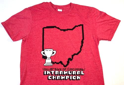 University of Cincinnati Bearcats Intramural Champion T-Shirt New! MEDIUM — cincinnati fan gear