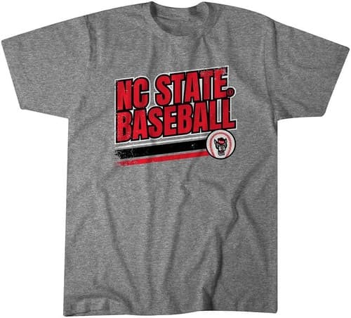 NC State Wolfpack: Retro Baseball Unisex Shirt — nc-state fan gear