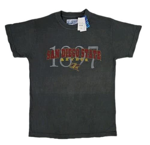 Fourth & One Sportswear SAN DIEGO STATE AZTECS 1897 Gray T-Shirt Mens S NWT NCAA — san-diego-state fan gear