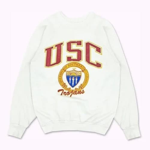 Vintage 90s USC Trojans University of Southern California Sweatshirt — usc fan gear