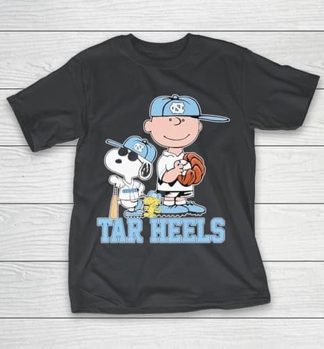 Sn0opy Charlie Brown UNC Football North Carolina Tar Heels shirt VK10445 — north-carolina fan gear