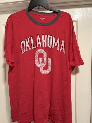 OKLAHOMA SOONERS FOOTBALL OU Men’s New Size 2XL Shirt FREE SHIPPING! — oklahoma fan gear