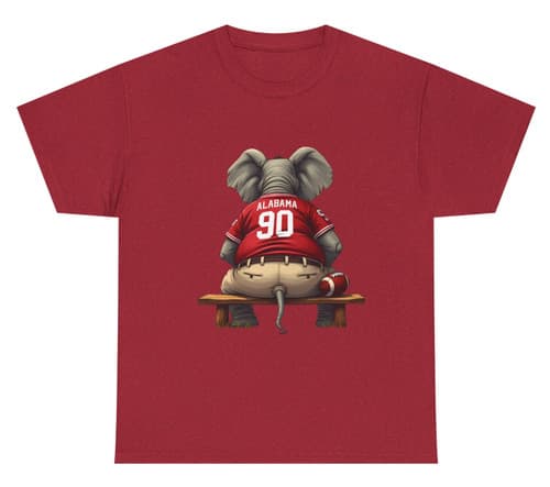 Alabama Football T-Shirt 🐘 Roll Tide Game Day Tee Men Women Unisex Comfort Fit — alabama fan gear