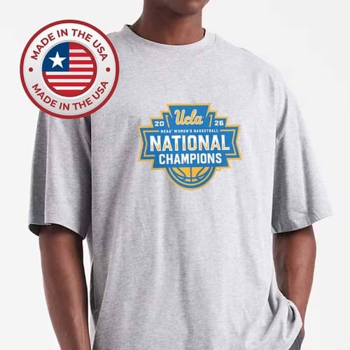 UCLA Bruins Women's Basketball 2026 NCAA National Champions Fast Lock T-Shirt — ucla fan gear