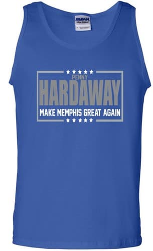 Penny Hardaway Memphis Tigers "Make Memphis Great Again" TANK-TOP — memphis fan gear