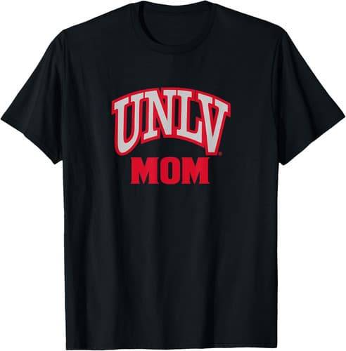 Nevada Las Vegas UNLV Rebels Mom T-Shirt — unlv fan gear